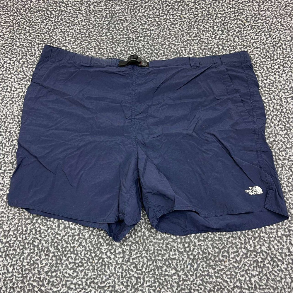 The North‎ Face Shorts Men XXL Blue Mesh Belted Hiking Outdoor Swim